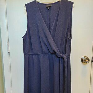Size 18/20 Lane Bryant Navy Blue Dress